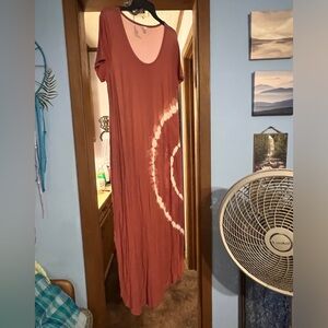 Cato xl long tee dress